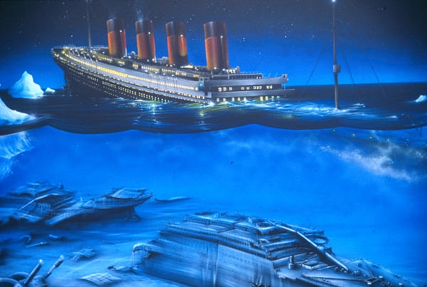 Titanic Sinking The Sinking Of The Titanic In 1912
