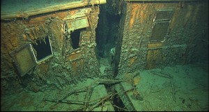 Crew Quarters of the Titanic Wreck