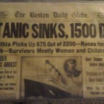 Boston Daily Globe Titanic Article