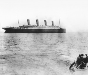 Titanic Leaving Queenstown