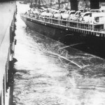 Titanic Passing the Vessel New York