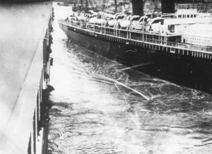 Titanic Passing the Vessel New York