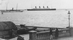 Titanic Passing Isle of Wright