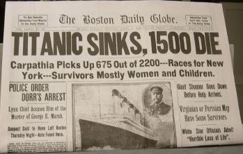 Where Did The Titanic Sink Location Of Titanic