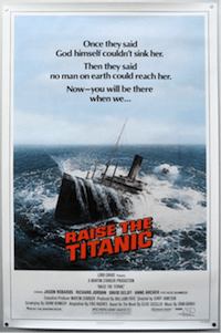 raise the titanic movie poster