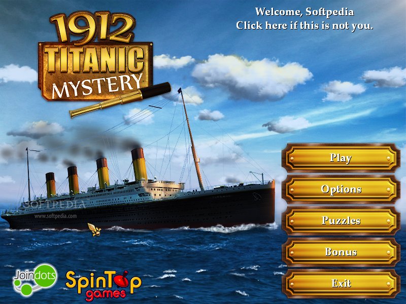 Titanic Online Games 1912 Titanic Mystery