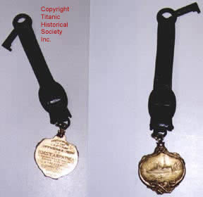 Gold Carpathia Medal Key