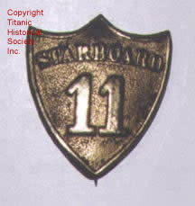 Carpathia Lifeboat Badge
